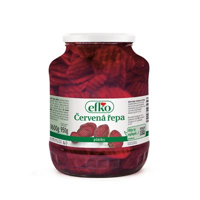 efko Řepa červená plátky vlnky 1,7 l