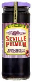 SEVILLE PREMIUM Olivy černé bez pecky 450 g