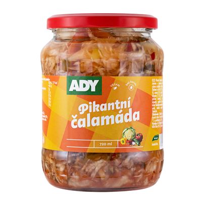 ADY Pikantní čalamáda 4 x 620 g