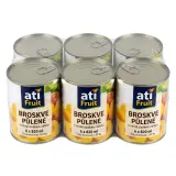 ati Fruit Broskve půlené 6 x 820 ml