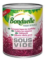 Bonduelle FOOD SERVICE Bonduelle Řepa červená nudličky sous vide 2,185 kg plech