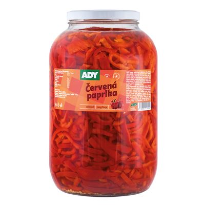 ADY Paprika červená řezy 3,5 kg