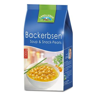 Land-Leben Smažený hrášek 1 kg