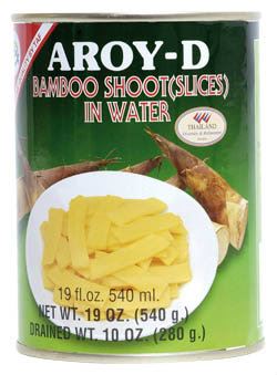 AROY-D Bambus výhonky plátky 540 g