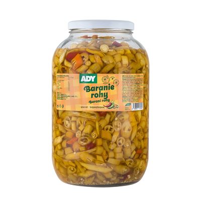 ADY Pizza beraní rohy krájené 3,4 kg