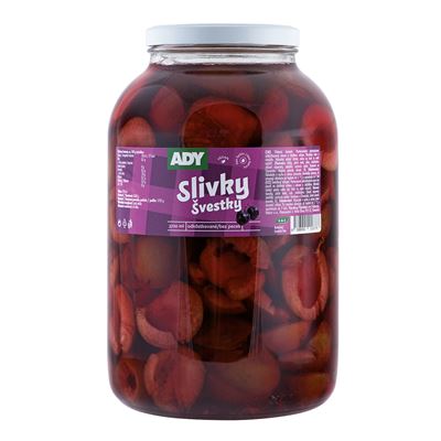 ADY Švestky bez pecky 3600 g