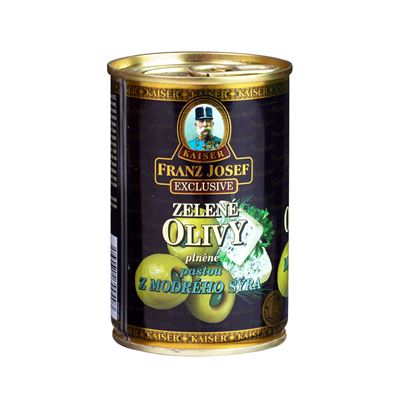 FRANZ JOSEF KAISER Olivy zelené se sýrem 314 ml