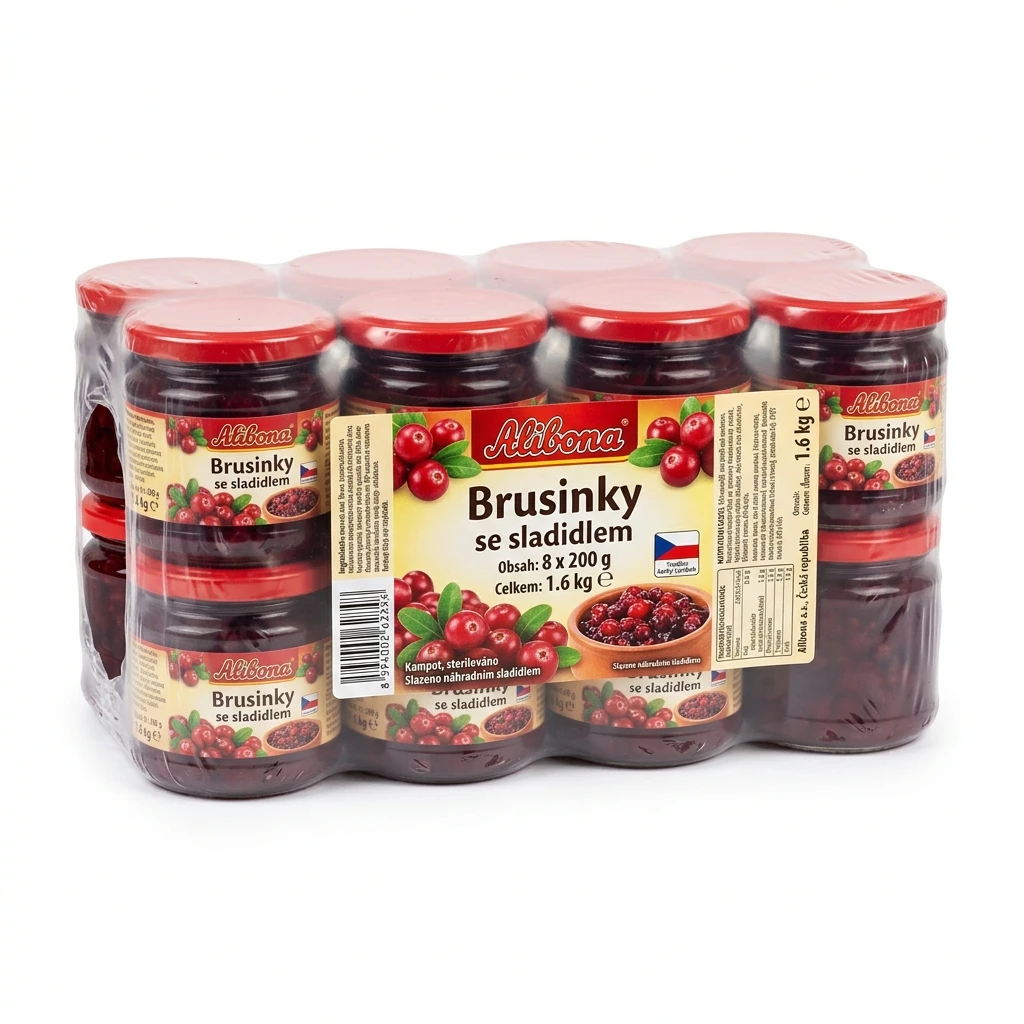 Alibona Brusinky se sladidlem 8 x 200 g