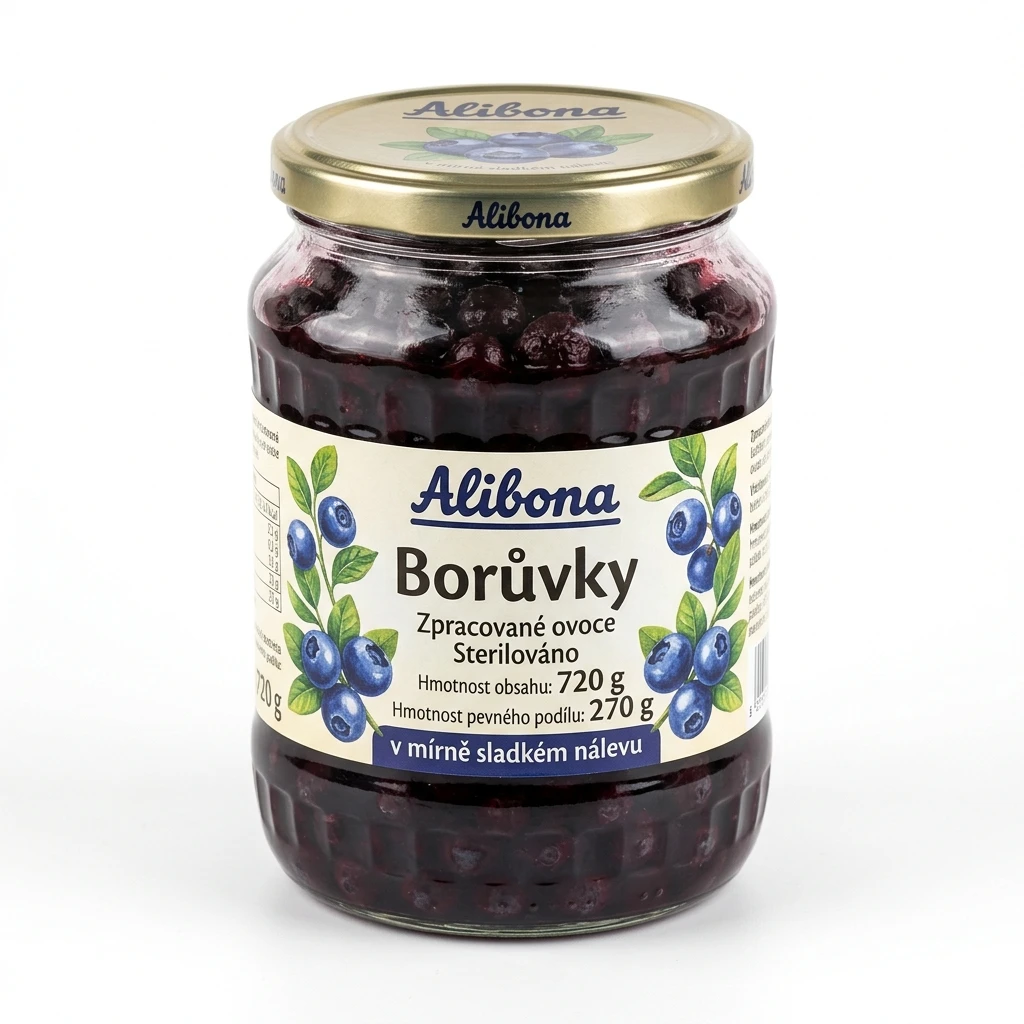 Alibona Borůvky 8 x 270 g