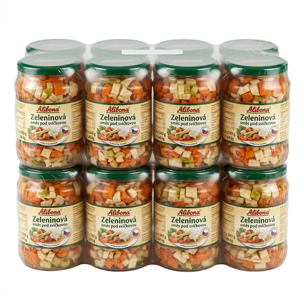 Alibona Zeleninová směs pod svíčkovou 8 x 340 g