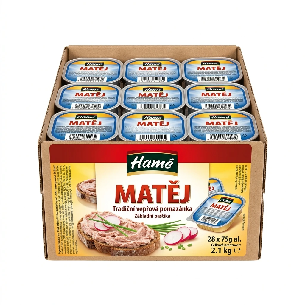 Hamé Matěj 28 x 75g al.
