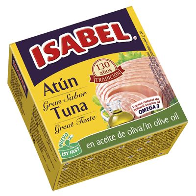 ISABEL Tuňák v olivovém oleji 80 g