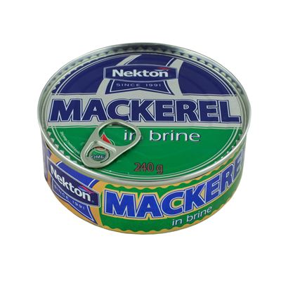 NEKTON Makrela ve vlastní šťávě 240 g