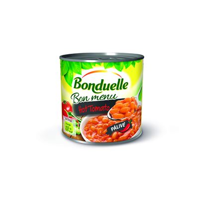 Bonduelle Fazole bílé Hot rajčatová omáčka 430 g