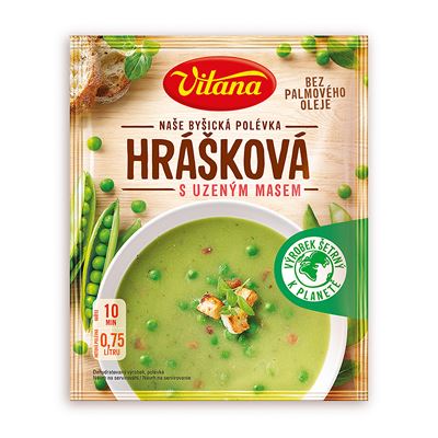 Vitana Poctivá Polévka hrášková s uzeným masem 61 g