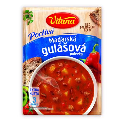 Vitana Poctivá polévka maďarská gulášová 120 g