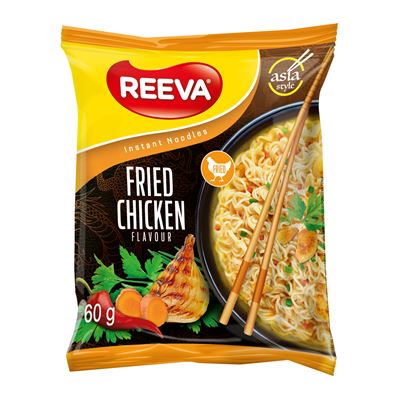 REEVA Instantní nudle smažené kuře 60 g