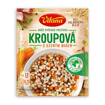 Vitana Kroupová polévka s uzeným masem 55 g