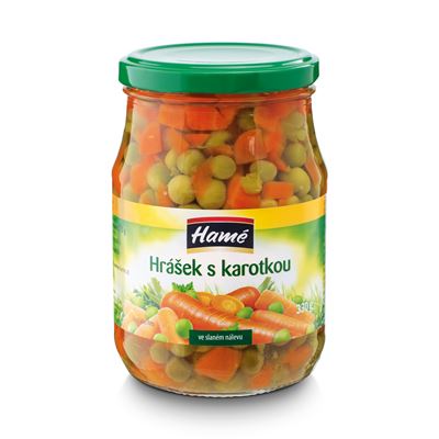 Hamé Hrášek karotka 10 x 330 g