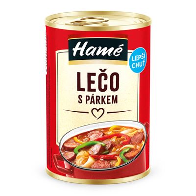 Hamé Lečo s párkem 4 x 400 g