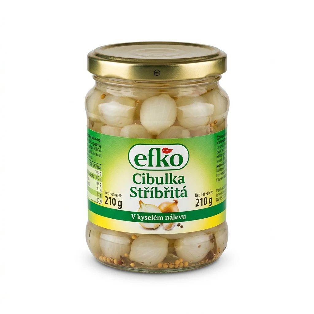 efko Cibulka Stříbřitá 6 x 210 g