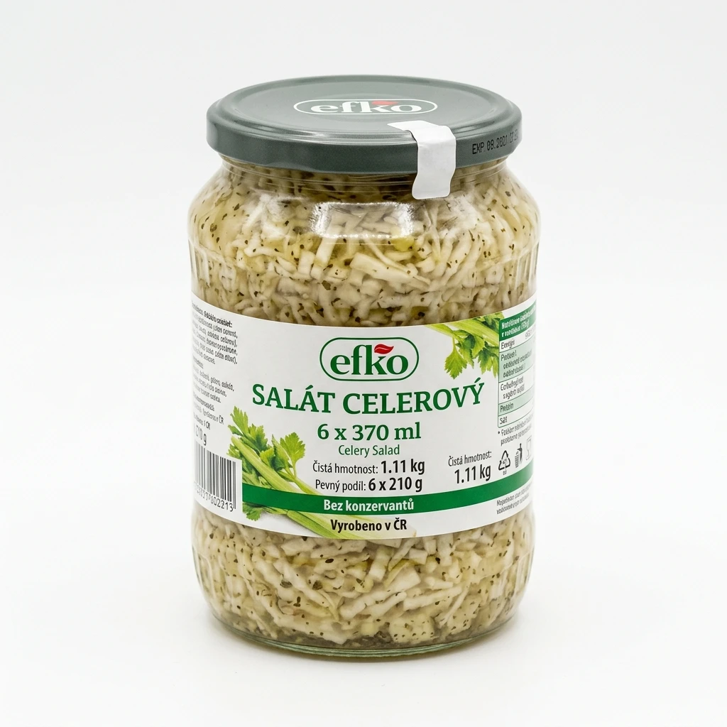 efko Salát celerový 6 x 370 ml