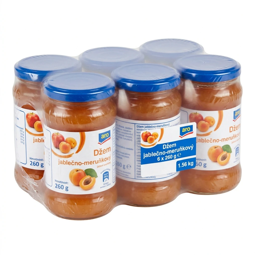 aro Džem jablečno-meruňkový 6 x 260 g