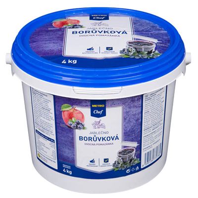 METRO Chef Pomazánka ovocná jablečno-borůvková 4 kg