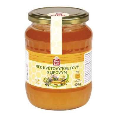 Fine Life Med květový lipový 900 g