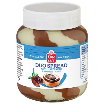 Fine Life Lískooříškový kakaový krém Duo 350 g