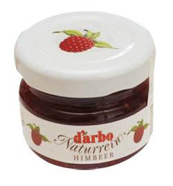 d'arbo Džem malina 20 x 28 g ve skle