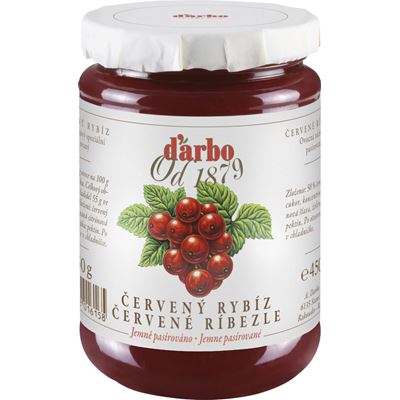 d'arbo Džem červený rybíz 450 g