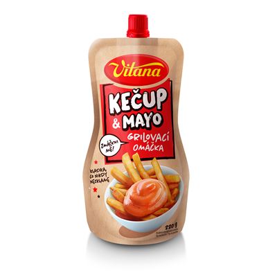 Omáčka kečup mayo 220 g