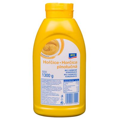 aro Hořčice plnotučná 1300 g