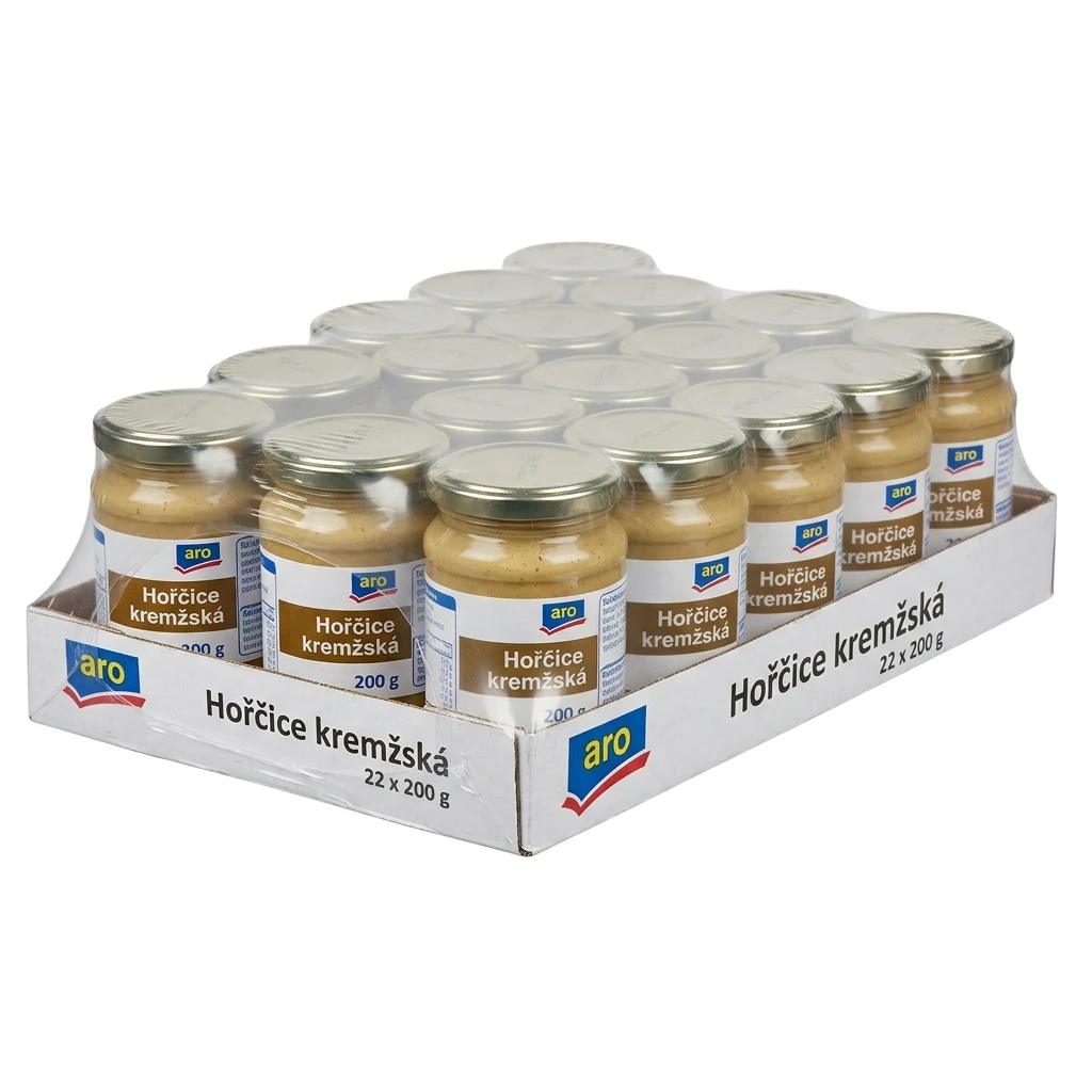 aro Hořčice kremžská 22 x 200 g