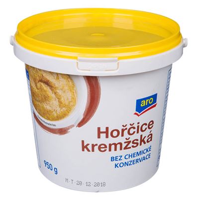 aro Hořčice kremžská 950 g kbelík