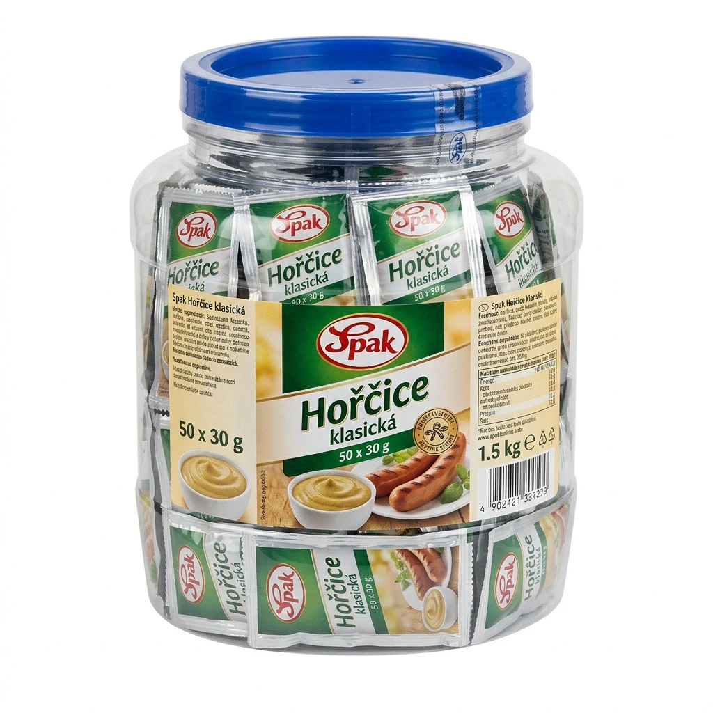 Spak Hořčice klasická 50 x 30 g