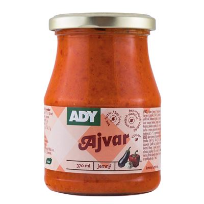ADY Ajvar jemný 6 x 340 g