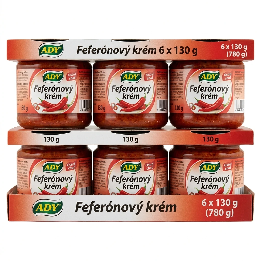 ADY Feferónový krém 6 x 130 g