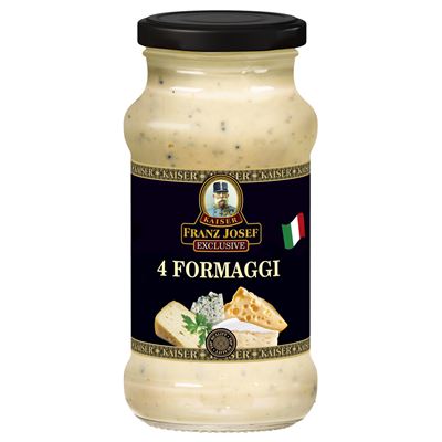 FRANZ JOSEF KAISER Omáčka na těstoviny 4 Formaggi 340 g