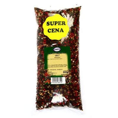 DAFO Pepř čtyřbarevný celý 500 g