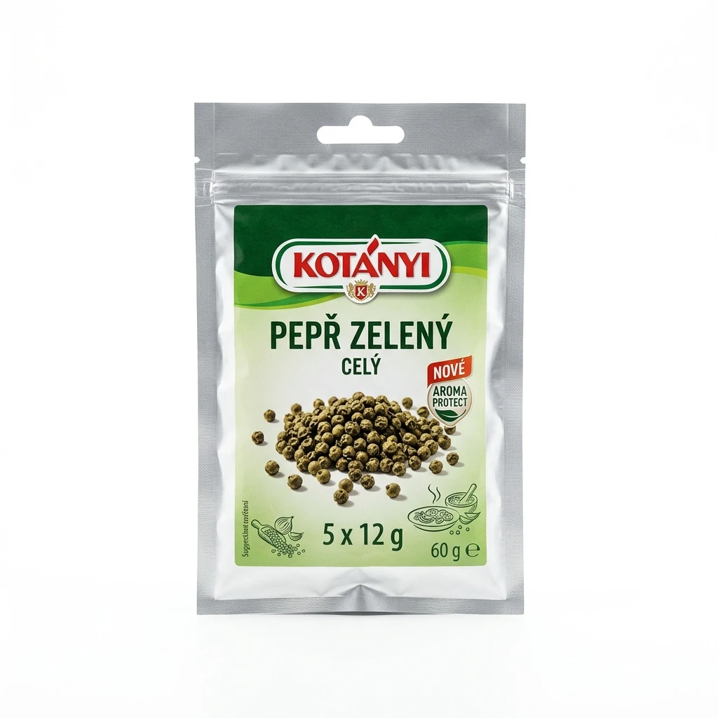 KOTÁNYI Pepř zelený celý 5 x 12 g