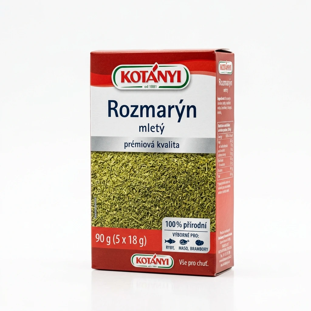 KOTÁNYI Rozmarýn mletý 5 x 18 g