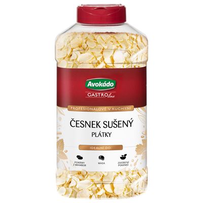 Avokádo Česnek sušený plátky 650 g