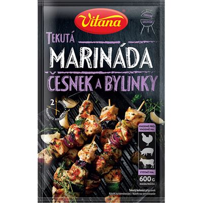 Vitana Marináda tekutá česnek/bylinky 80 g