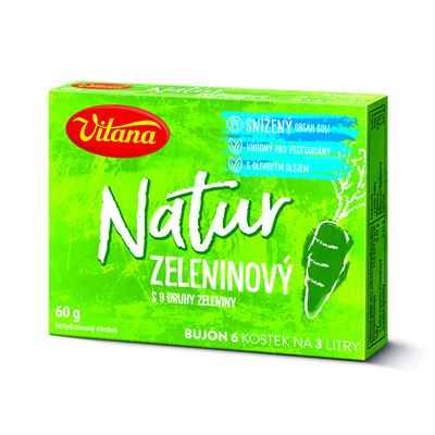 Vitana Natur Bujón zeleninový 6 kostek 60 g