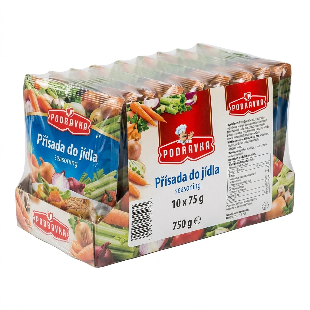 PODRAVKA Přísada do jídla 10 x 75 g