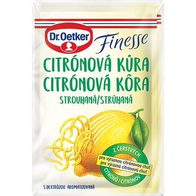 Dr. Oetker Finesse Citrónová kůra 2 x 6 g