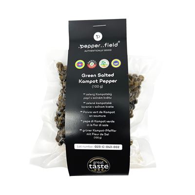 Pepper Field Kampot pepř nakládaný 100 g