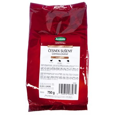 Avokádo Česnek sušený granulovaný 750 g